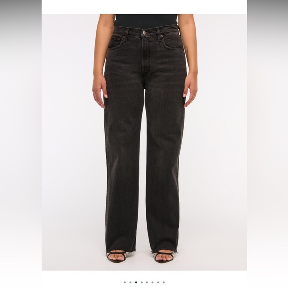 Abercrombie & Fitch Denim - Abercrombie & Fitch 90’s relaxed high rise curve love jeans